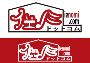 TRdesign (takaray)さんの自社サイトやモール店サイト（食品）「イエノミドットコム」のロゴへの提案