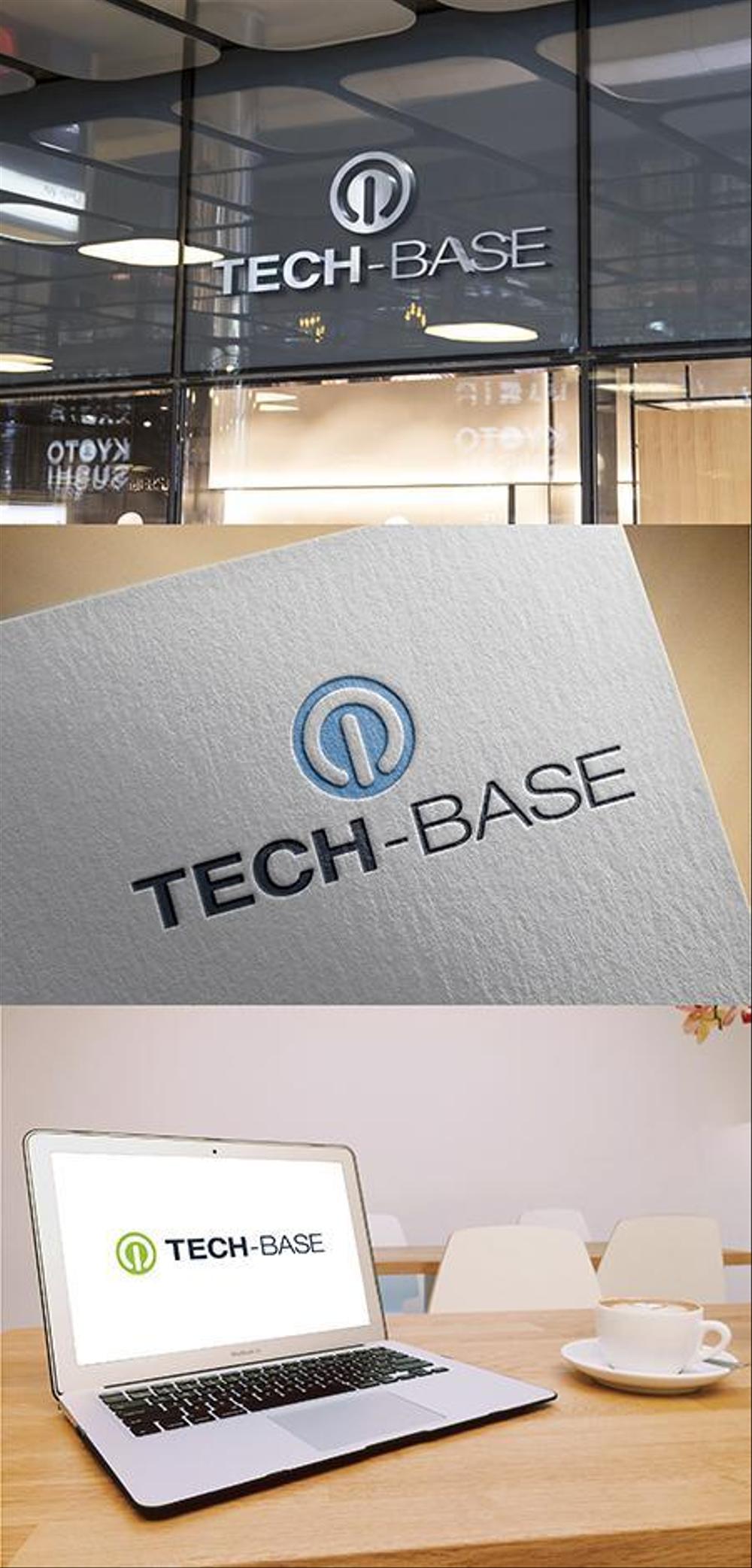 学生エンジニアを育成するインターン「TECH BASE」のロゴ