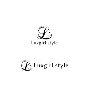 Yolozu (Yolozu)さんのwebショップ「Luxgirl.style」のロゴへの提案