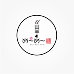 ことね７７７ (kotone777)さんの山羊そば店「め〜め〜麺」のロゴへの提案