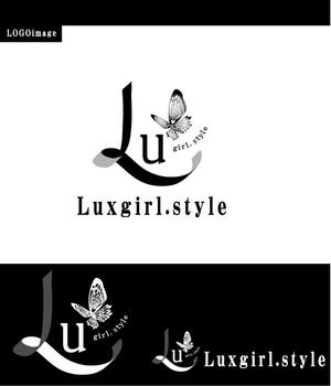 イサミシ (moguramusi)さんのwebショップ「Luxgirl.style」のロゴへの提案