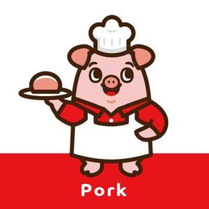 D-Cafe　 (D-Cafe)さんのお肉屋さん（牛・豚・鶏）のキャラクターデザインへの提案