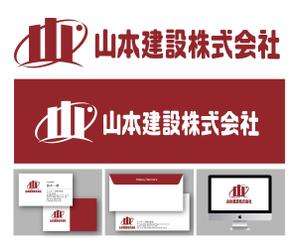 K-J (king_j)さんの1918年（大正7年）創業　静岡県の「山本建設株式会社」のロゴへの提案
