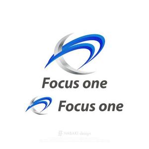 HABAKIdesign (hirokiabe58)さんの画像解析システム「Focus one」のロゴ　/小売店向け顔認証の画期的システムへの提案