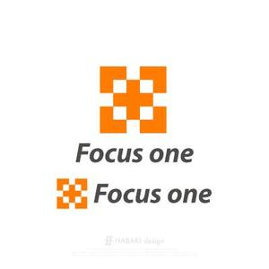 HABAKIdesign (hirokiabe58)さんの画像解析システム「Focus one」のロゴ　/小売店向け顔認証の画期的システムへの提案