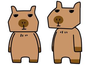 日羽つむる (ho18)さんのカピバランドのマスコットキャラへの提案