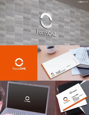 yokichiko ()さんの画像解析システム「Focus one」のロゴ　/小売店向け顔認証の画期的システムへの提案