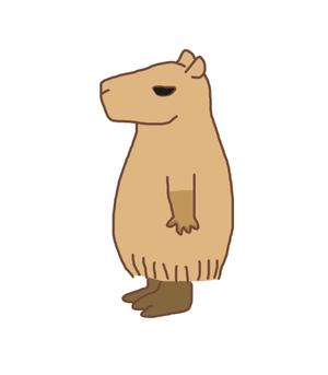 atsuk0 (atsuko0)さんのカピバランドのマスコットキャラへの提案