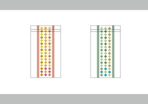 sametさんの「和綴じメモ帳」表裏2面の商品デザイン 印刷用データ　デザインサンプルありへの提案