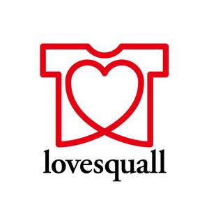 Nabo5328さんの「lovesquall」のロゴ作成への提案