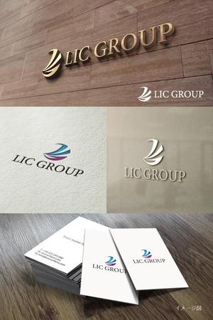 coco design (tomotin)さんの新会社「株式会社LIC GROUP」のロゴへの提案