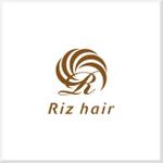 d-o2 (d-o2)さんの【急募＆注目】誰もが気軽に通える伝説の美容室「Riz hair」のお洒落で素敵なロゴを募集！への提案