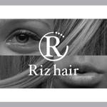 FUNCTION (sift)さんの【急募＆注目】誰もが気軽に通える伝説の美容室「Riz hair」のお洒落で素敵なロゴを募集！への提案
