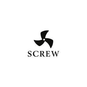 DeeDeeGraphics (DeeDeeGraphics)さんのワイシャツメーカー「SCREW株式会社」のロゴデザインへの提案