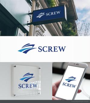 forever (Doing1248)さんのワイシャツメーカー「SCREW株式会社」のロゴデザインへの提案
