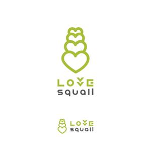 hirodef_0513さんの「lovesquall」のロゴ作成への提案