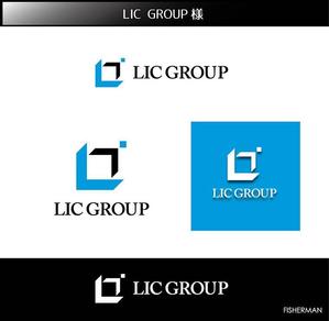 FISHERMAN (FISHERMAN)さんの新会社「株式会社LIC GROUP」のロゴへの提案