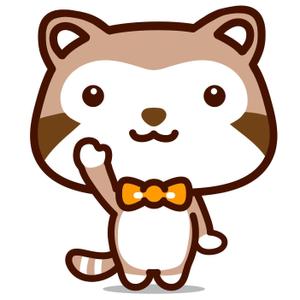 E.crayon (yuuuuuu_ecolibra)さんの「あらいぐま」のキャラクターデザインへの提案
