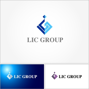 yuki520さんの新会社「株式会社LIC GROUP」のロゴへの提案