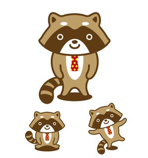 泉川美香 (izu_mikan)さんの「あらいぐま」のキャラクターデザインへの提案