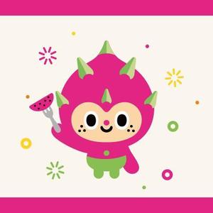 D-Cafe　 (D-Cafe)さんのドラゴンフルーツのキャラクターへの提案