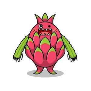 tosdesign (tosdesign)さんのドラゴンフルーツのキャラクターへの提案