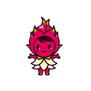 晴 (haru-mt)さんのドラゴンフルーツのキャラクターへの提案