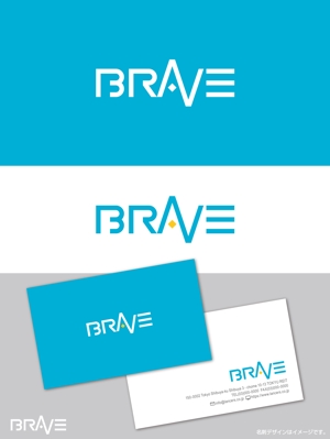 plus color (plus_color)さんのトレーニングジム「BRAVE」ロゴへの提案