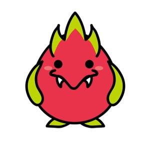 aurantium (aurantium)さんのドラゴンフルーツのキャラクターへの提案