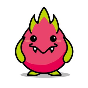 aurantium (aurantium)さんのドラゴンフルーツのキャラクターへの提案