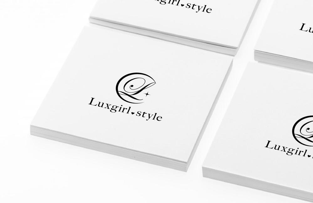 webショップ「Luxgirl.style」のロゴ