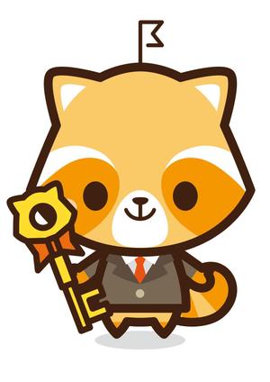 syow（イラスト・キャラデザなど） (n_sho)さんの「あらいぐま」のキャラクターデザインへの提案
