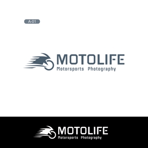 YOO GRAPH (fujiseyoo)さんのバイク写真撮影サービス「MOTOLIFE」のロゴ制作への提案