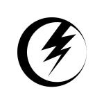 FPC (webfpc)さんの稲妻と月  電気工事を 主に行う会社の シンボルマークを 募集します よろしくお願いいたしますへの提案