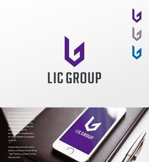 Not Found (m-space)さんの新会社「株式会社LIC GROUP」のロゴへの提案