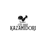 DeeDeeGraphics (DeeDeeGraphics)さんの理容店｢CUT BASE KAZAMIDORI｣のロゴデザインの募集への提案