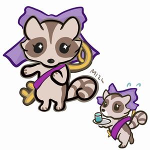 Mizupo (Mizupo)さんの「あらいぐま」のキャラクターデザインへの提案