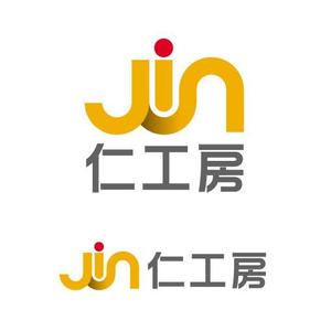 コムデザインルーム (com_design_room)さんの「仁工房　または　JIN　または　JKB」のロゴ作成への提案