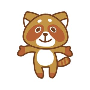 hn25 (hn25)さんの「あらいぐま」のキャラクターデザインへの提案
