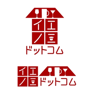 Hiko-KZ Design (hiko-kz)さんの自社サイトやモール店サイト（食品）「イエノミドットコム」のロゴへの提案