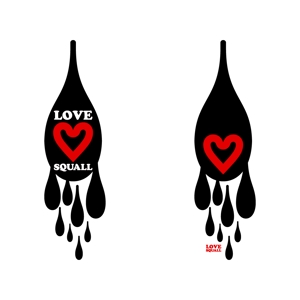有限会社ダルビアンコ (bianca)さんの「lovesquall」のロゴ作成への提案