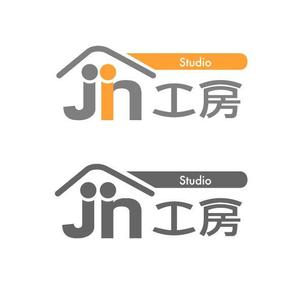 WALOVER LLC (saniman32)さんの「仁工房　または　JIN　または　JKB」のロゴ作成への提案