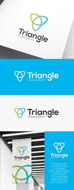 Impactさんの医療介護行政のプラットフォーム　Triangleのロゴへの提案