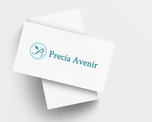 Okumachi (Okumachi)さんのポーセラーツ・ハーバリウム等の食器・インテリア雑貨サイト「Precia Avenir」のロゴへの提案