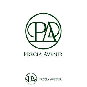 rivers (rivers1951)さんのポーセラーツ・ハーバリウム等の食器・インテリア雑貨サイト「Precia Avenir」のロゴへの提案