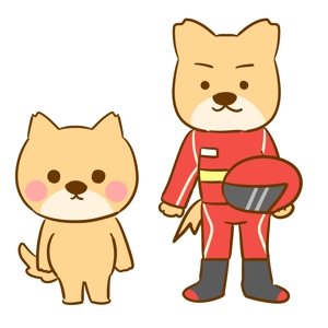 ねね子 (neneko)さんの犬のキャラクターのデザインへの提案