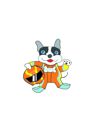 倉谷美代子　　happypac (miyoko_ku)さんの犬のキャラクターのデザインへの提案