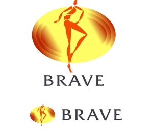 mid2000 (mid2000)さんのトレーニングジム「BRAVE」ロゴへの提案