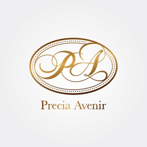 arnw (arnw)さんのポーセラーツ・ハーバリウム等の食器・インテリア雑貨サイト「Precia Avenir」のロゴへの提案
