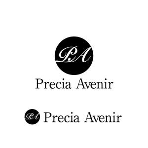 katu_design (katu_design)さんのポーセラーツ・ハーバリウム等の食器・インテリア雑貨サイト「Precia Avenir」のロゴへの提案